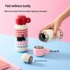 MINISO Play Series 304 Stainless Steel Desktop Straw Cup 530mL