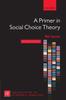 The A Primer In Social Choice Theory : Revised Edition Book