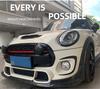 Наклейка на фару двойное веко для автомобиля mini R56 (правильно)