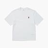 Ami Bfuts005 726 100 Ami De Coeur Small Heart Logo Public Short Sleeve Tee