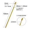 Sea drop Hairpin Hairpin Parts Metal Single Piece 1 Piece 3 Pieces 5 Pieces 10 Pieces 15cm Silver with Spacer Simple Accessory Dragon Ball Handmade