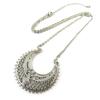 Les Trésors De Lily [N8203] - Серебряное дизайнерское колье «Клеопатра».
