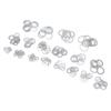 470Pcs Sealing Washer Aluminum Alloy Round Flat Washer Assortment Kit for Automobiles Faucets