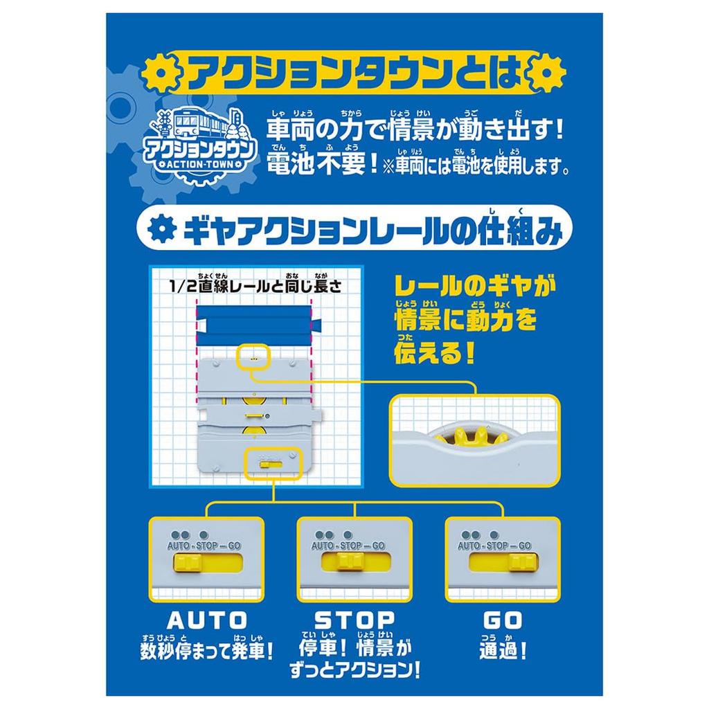 Takara Tomy Plarail J-30 Action Town PlaKids Ticket Gate Station Train Toy for Ages 3 and Up