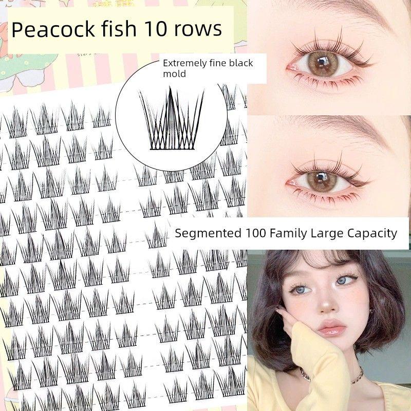 Menglu Bean Bag Trilogy Dense Fake Eyelashes Nature
