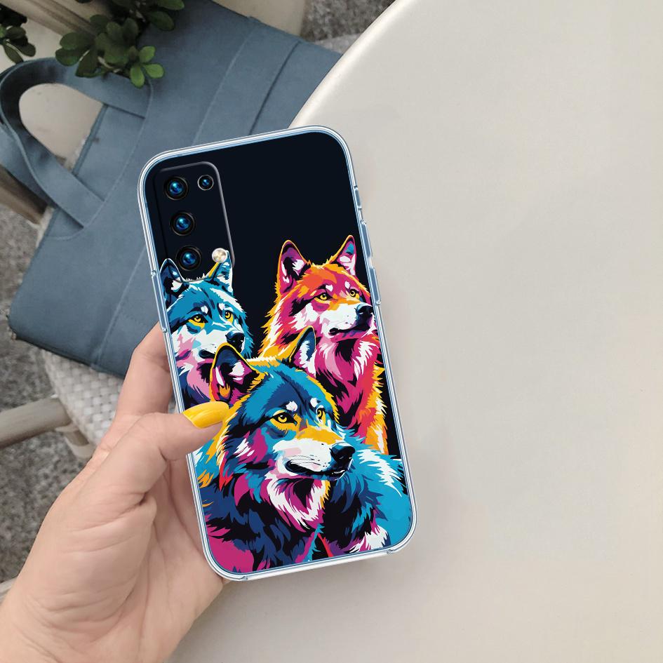 LO7 Animal Wolf Phone Case for Motorola Moto G10 G20 G30 G31 G32 G34 G35 G41 G42 G50 G51 G52 G55 G60 G60S G62 G71 G72 G75