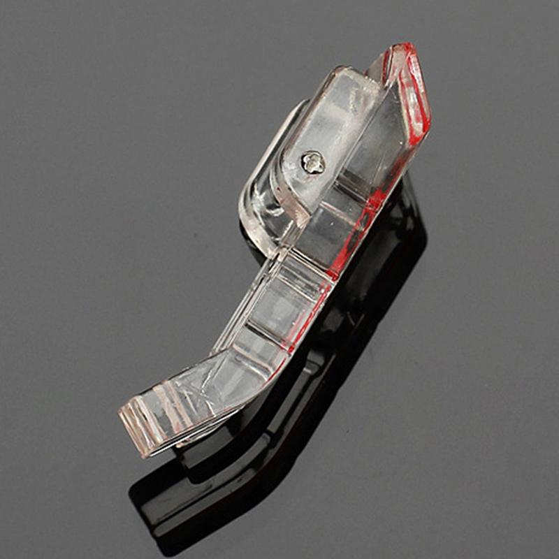 Пластиковая прозрачная лапка, прижимная лапка, направляющая лапка, аксессуары для домашней швейной машины