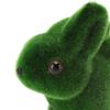 Садовый колышек 'Кролик', устойчивый к дождю, флокированный кролик с зеленым мхом для украшения двора и сада