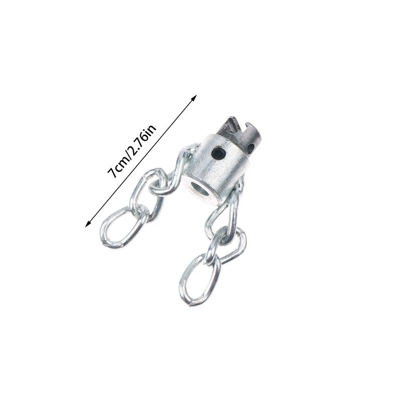 Push-Type Rotary Cable Sewer Dredge Flex-Shaft Sewer Descaling Chain Multi-Purpose Pvc Pipe Maintenance Tool For 16Mm Spring