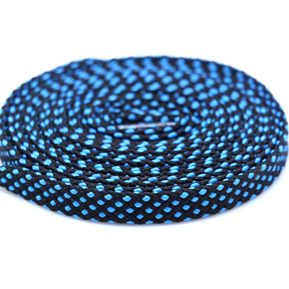 1 пара плоских шнурков, двухцветные повседневные кроссовки, кружевная обувь унисекс, веревочные аксессуары, модные аксессуары