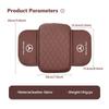 AABGW1 For Benz Car Center Console Leather Arm Rest Protection Cushion Storage Pocket AMG Exclusive A C E R V Class CLA CLS C180 C200