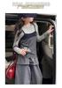 Girls' Stylish 2026 Autumn Long-Sleeve Top and Ruffle Pants Set