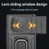 Чехол для объектива камеры Slide для VIVO IQOO Z9 Turbo, противоударный защитный держатель, задний чехол для Vivo V30 Pro S18 iQOO Z9X, чехол для телефона