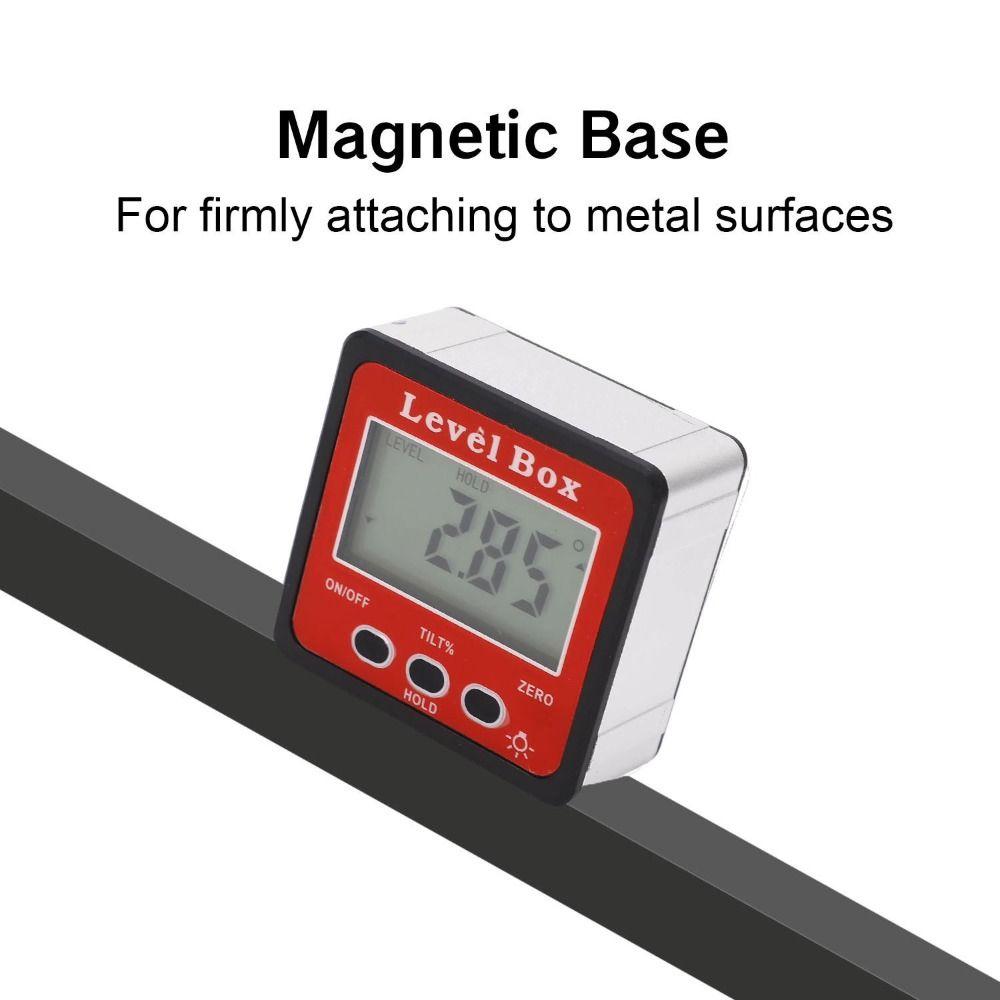 Gradient Measuring Digital Angle Dipmeter Electronic Tilt Angle Box Electronic Level Laser