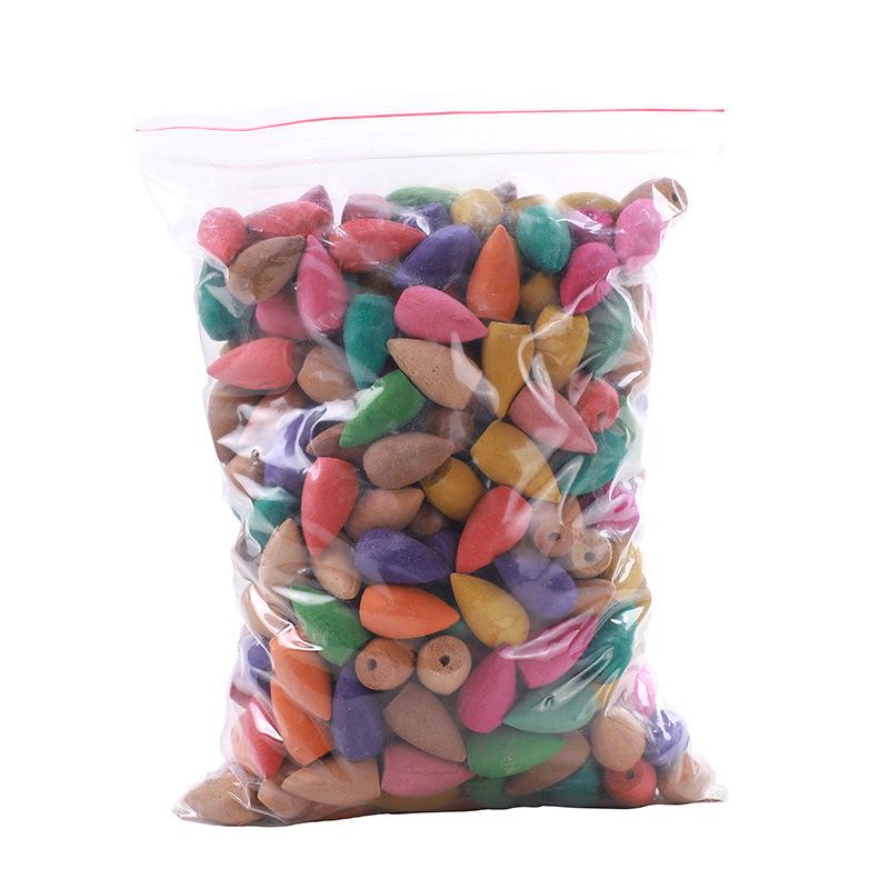 Backflow Incense Cones Pack Mixed Flavor Natural Sandalwood Aloes And More