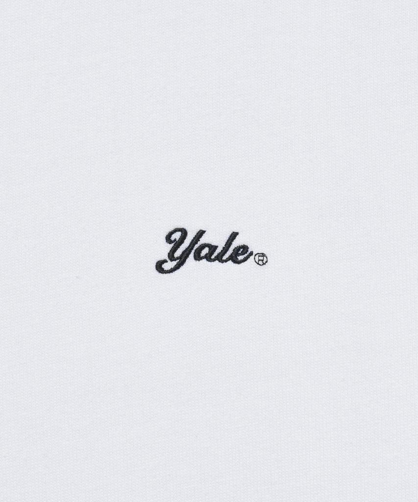 YALE [2Pack] Heavyweight Snell Logo Short Sleeve T-Shirt_White/Black