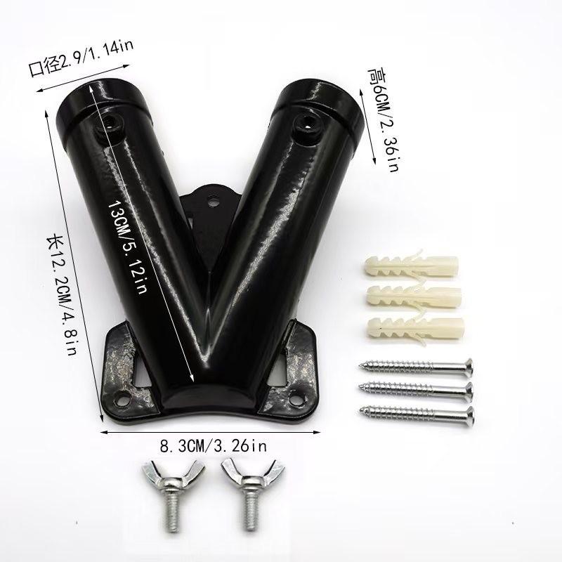 Вращающийся флагшток из нержавеющей стали 1,8 м, 5 секций, защита от запутывания, настенный, для наружного использования