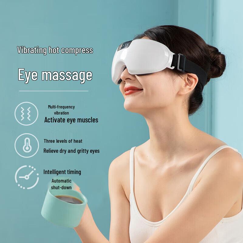 Eye Massager with Heat Compression