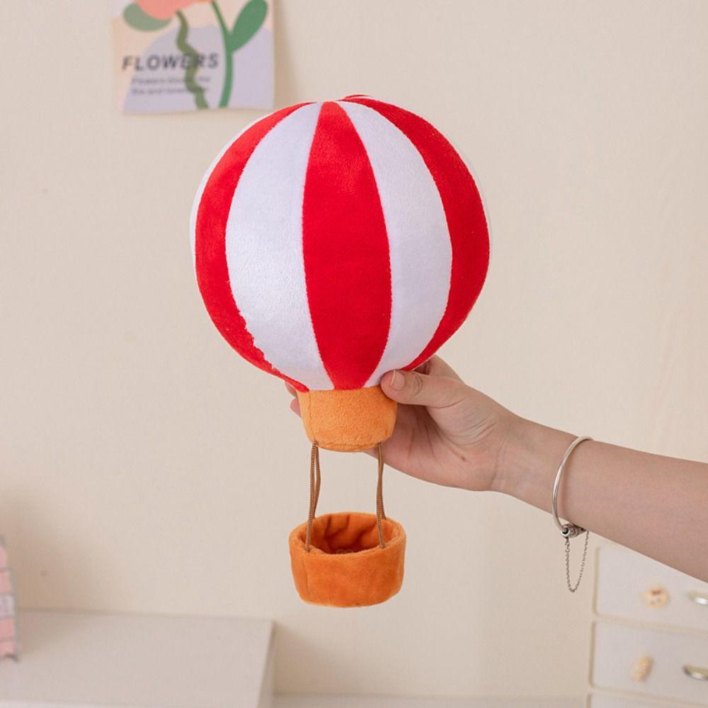 PP Cotton Colorful Hot Air Balloon Toy Lifelike Stuffed Air Balloon Doll  Home Decor