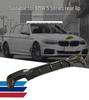Совместимо с задним диффузором BMW 5 серии G30/G38: Диффузор обвеса в стиле M5 (2018-2025).