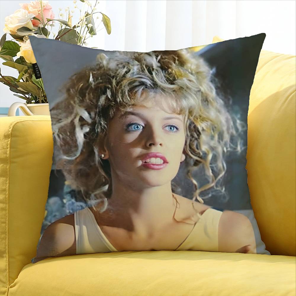 KKylie Minogue Singer World Various Sizes Square Pillow Case For Car Home Bedchamber Decor
