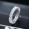 Ladies Luxury Zircon/Glass Rings, Ring Accessories Birthday Gifts Party Jewelry