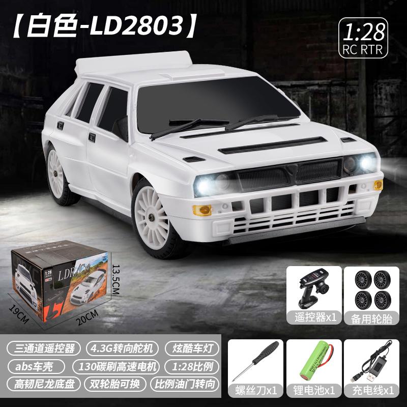 Новый Ld2802 Ld2803 Ld2804 Ld2801 1/28 4WD RC Дрифт-кар Пропорциональное управление Светодиодные фары 2.4G Игрушки для детей