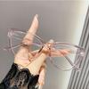 Cat Eye Eyeglasses Frame For Women Black Brand Design Eyewear Anti Blue Light Protection Computer Goggles Fashion Accessory 