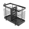 Stainless Steel Chopsticks Basket Chopsticks Tube Drainable Fork Spoon Storage Box Kitchen Utensils Storage Rack