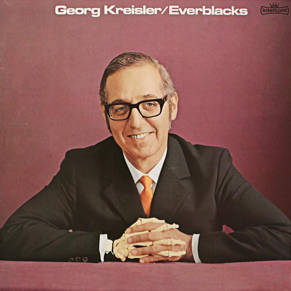 Виниловая пластинка ГЕОРГ КРЕЙСЛЕР Everblacks 180020 Intercord 1976 Германия Джаз Б/у