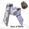 Ribbon Headband Floral Floral Scarf Fashion Headscarves