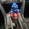 Car Gear Shift Knob Cover Hoodie Funny Plush Shifter Sleeve Universal Fit Manual Automatic Protector Winter Warm Decor