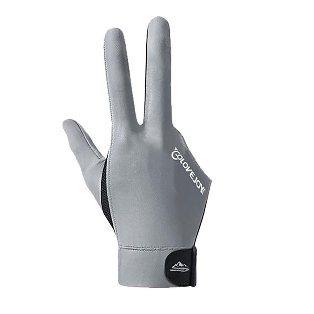 Эластичная перчатка для снукера, левая и правая перчатка с тремя пальцами, высококачественная перчатка для бильярда