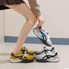 2025 весна новые кроссовки на толстой подошве Autonavi женские ретро повседневные цветные с бантом «мандариновая утка» Forrest Gump