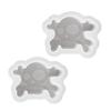 2Pcs Halloween Pumpkins Skull Silicone Molds Plaster Silicone Molds for Epoxy Resin Candle Halloween Festival Decoration