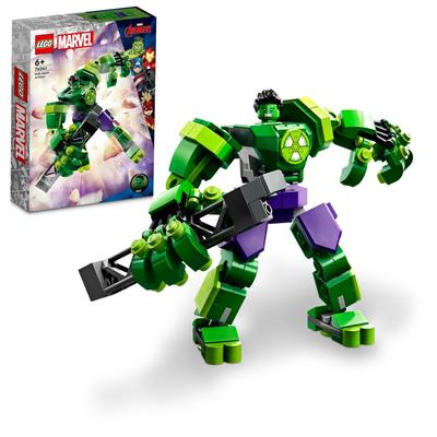 LEGO Супергерои Халк Меха Костюм Игрушка Подарочный Блок Мальчики Девочки Дети 5 Лет 6 Лет 7 Лет 8 Лет Ученик Начальной Школы