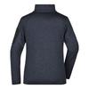 James and Nicholson Womens/Ladies Knitted Fleece Jacket