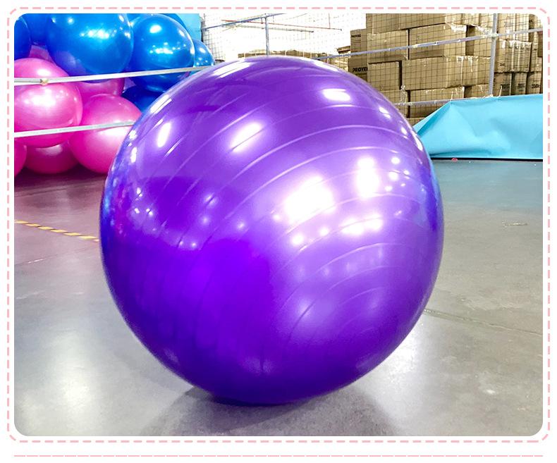 Новый утолщенный большой мяч-пончик для йоги 55 см для домашнего фитнеса
