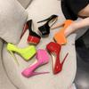 Plus Size 35-50 Hot Sale 16cm Thin Heels Platform Pumps Women Party Dance Pumps 5.5cm Platform Super High Heels Fashion Pumps