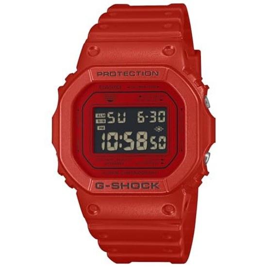 Casio wristwatch G-Shock domestic genuine product environmentally friendly material DW-5600RRB-4JF mens red