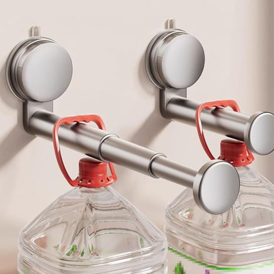 Yousheng 1/2 шт. Выдвижная сушилка для одежды с присоской, высокая грузоподъемность, простая установка, регулируемый органайзер для хранения, вешалки для одежды