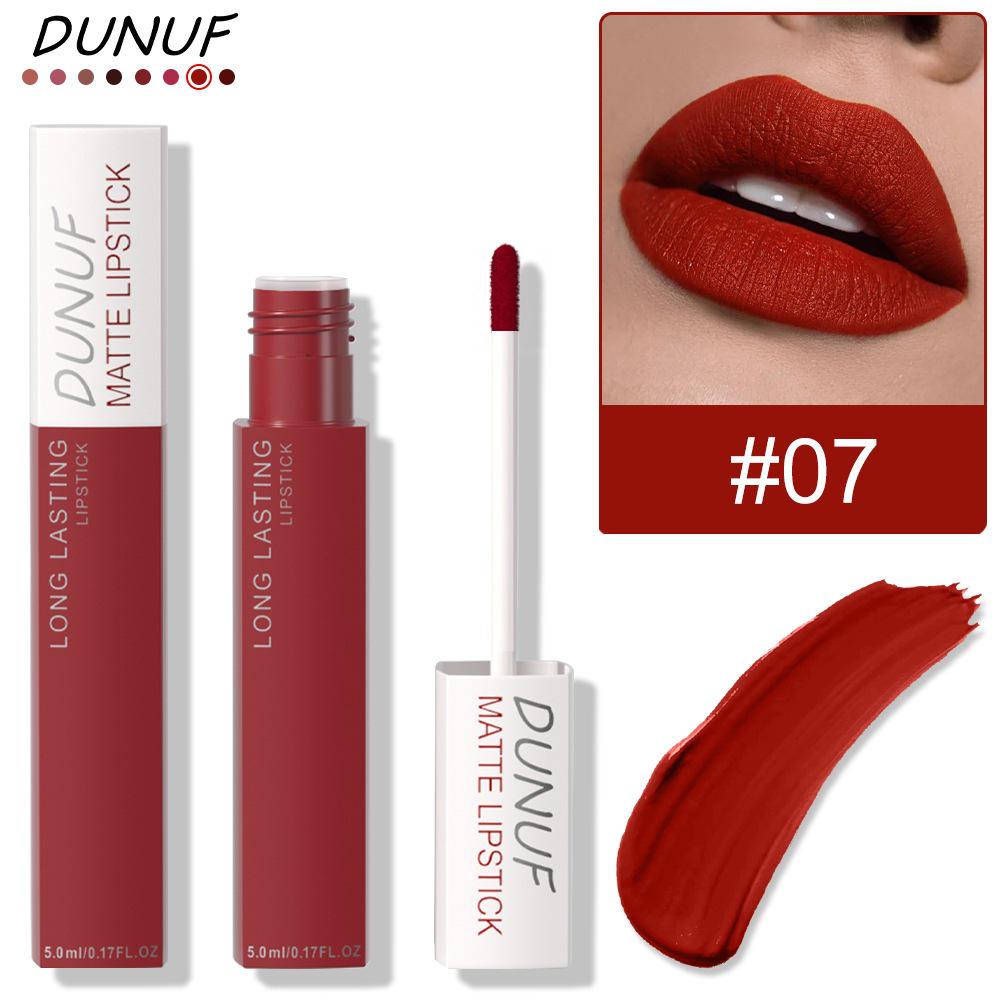 DUNUF Beauty 8-Color Matte Lip Glaze Stick