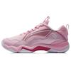 Li Ning Sound Explosion EG3.0 Fabric Professional Shock Absorption Non-Slip Wear-Resistant Low-Top Badminton Shoes Women Sneaker Light-Pink AYZR004-1