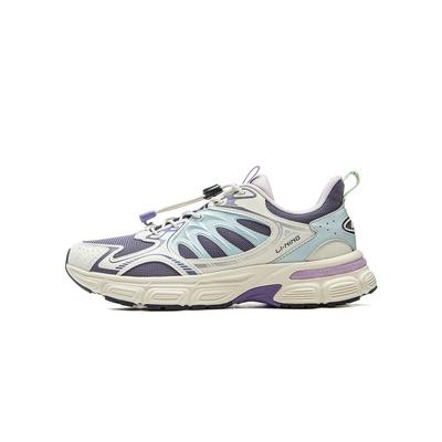 Li Ning Детская спортивная повседневная обувь из синтетической кожи Ark Удобная Универсальная Износостойкая Низкая Повседневная обувь Детские кроссовки YKCV032-6