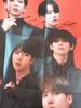 [ИСПОЛЬЗУЕТСЯ] BTS Jungkook Jimin Bangtan Boys Рукописное письмо