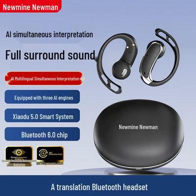 Беспроводные наушники-клипсы с AI-переводчиком Newmine M17