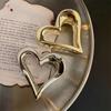 Y2k Ponytail Claw Clip Hollow Geometric Shark Clip Cute Love Heart Metal Hair Claw  Daily
