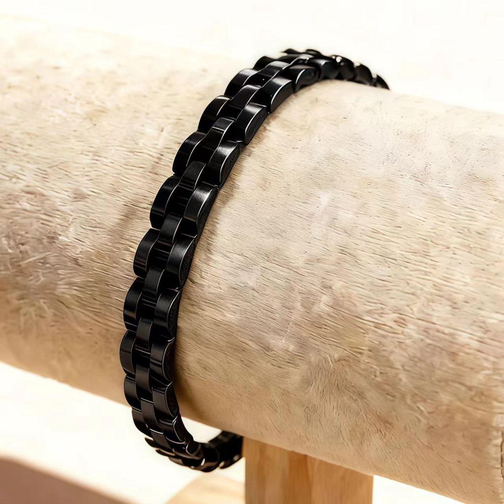 Высококачественный титановый стальной позолоченный браслет-цепочка для женщин