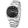 Stainless Watch for Men Men's Watches, Stylish, Gentlemanly, Cool, Popular, Business, Wristwatch, Waterproof, Fashionable, Steel, Date,