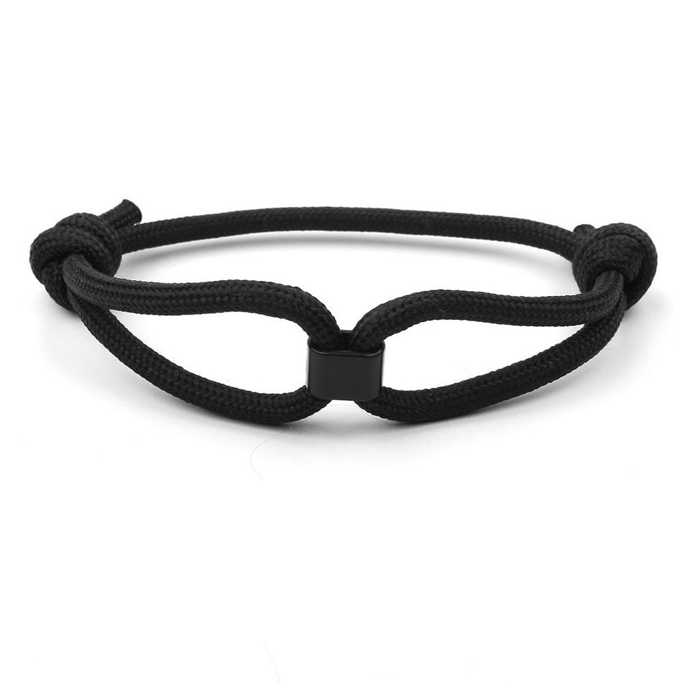 Lucky Men Women Sauvignon Blanc Knot Rope Bracelet For Lovers Distance Couple Bracelet Minimalist Yoga Meditation